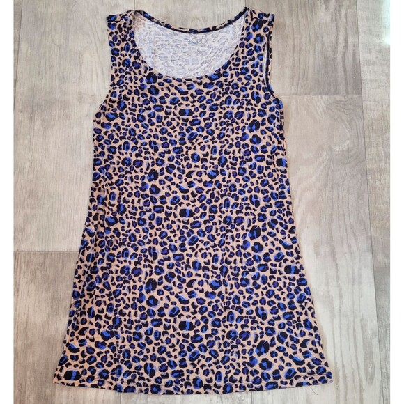 Lot Of 3 LOGO by Lori Goldstein Size S Sleeveless Tunic Tops Camo Animal Print - Picture 6 of 13